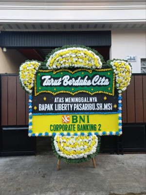 Papan Bunga Duka di Rungan