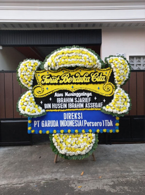 Papan Bunga Duka di Rungan