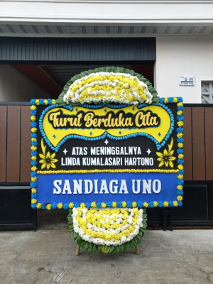 Papan Bunga Duka di Rungan