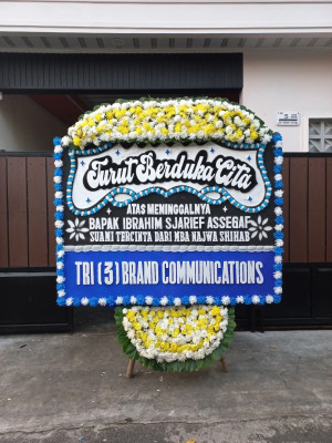 Papan Bunga Duka di Rungan